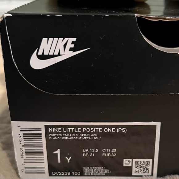 Nike Little Posite One Ps Size 1Y - Picture 12 of 12